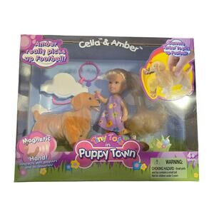 Puppy Town Celia & Amber Puppy Doll Playset